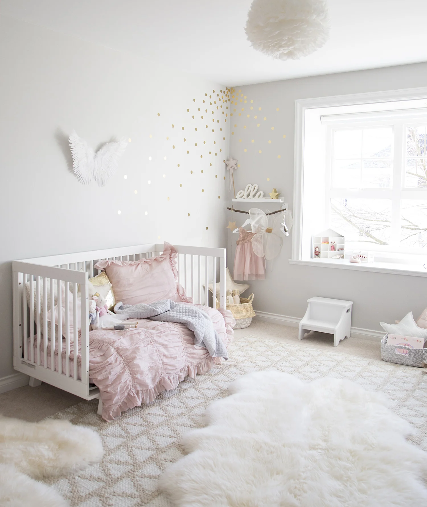 Kids store bedroom pink
